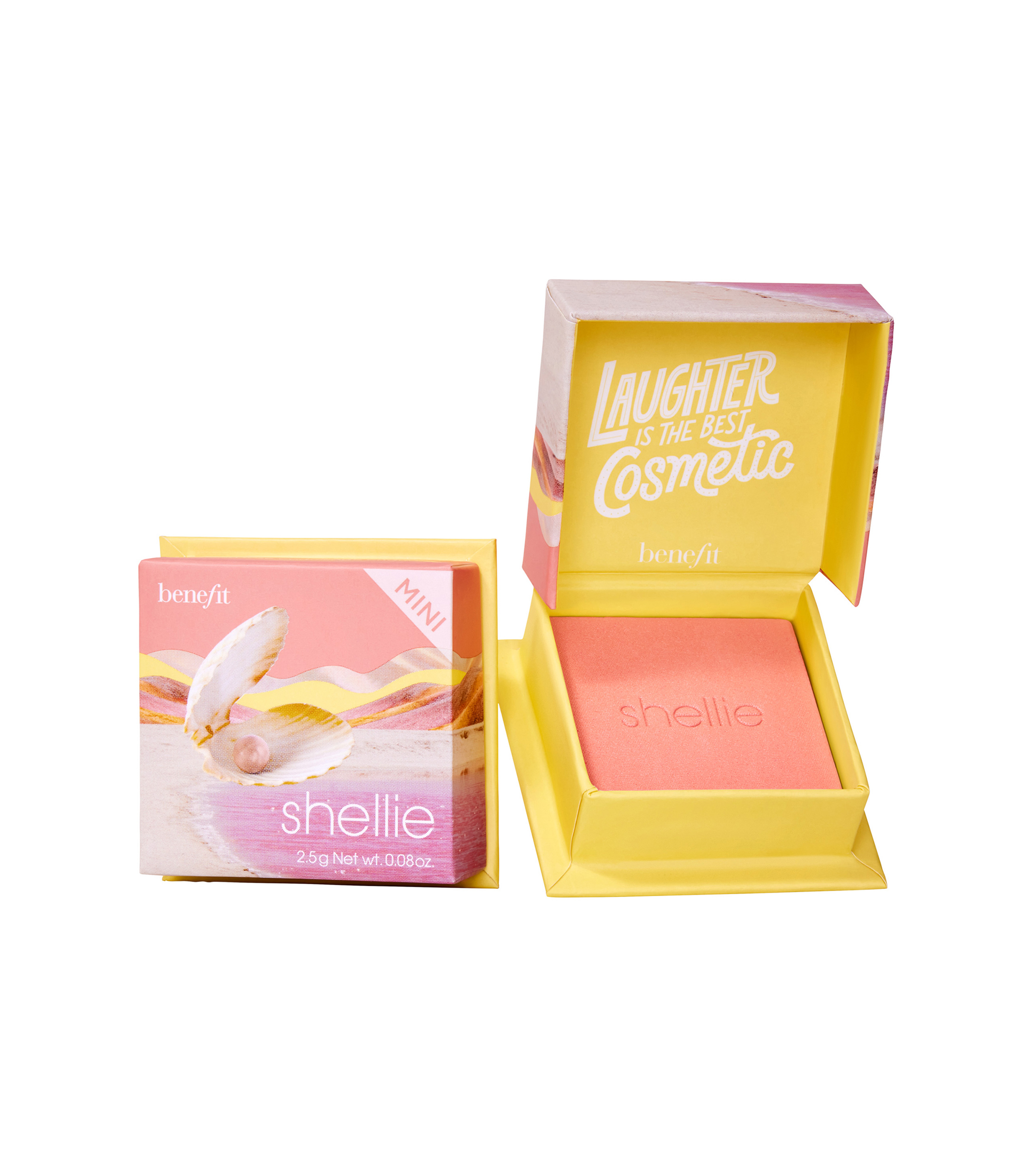Rubor mini Shellie Warm Seashell, 2.5 gr